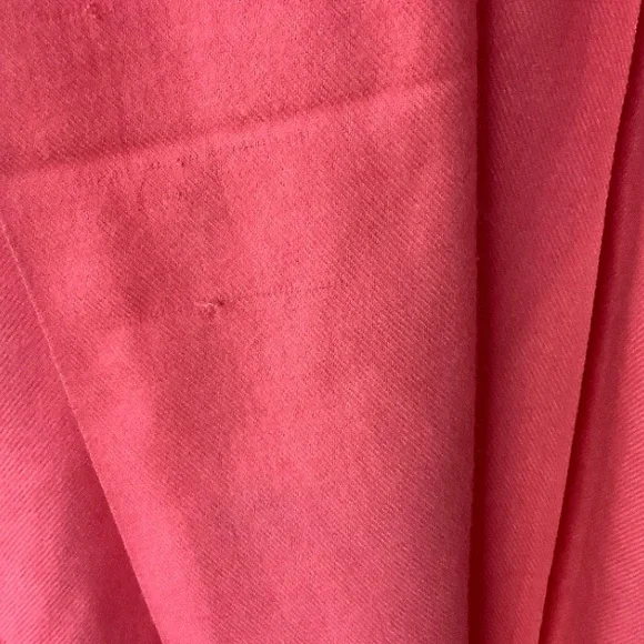 100% Cashmere Coral/ Pink Shawl/Scarf Balletcore Classic Neutral - Picture 5 of 7